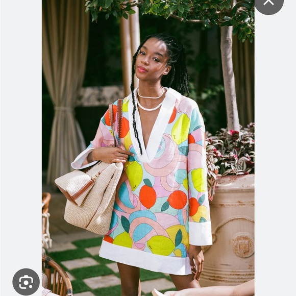 STAUD Other - Staid Colorful Geometric Dress/ cover up